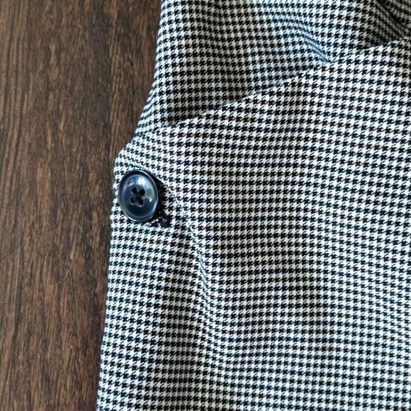 NWT Reitmans 18 Black and White Houndstooth Boot Cut Pull On Stretch aSlacks - Picture 3 of 9